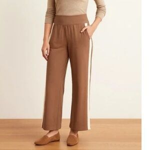 Athleta Venice Colorblock Wide Leg pant 2X brown